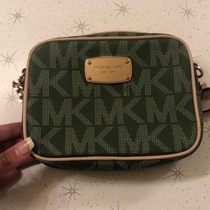 Green Michael Kors bag